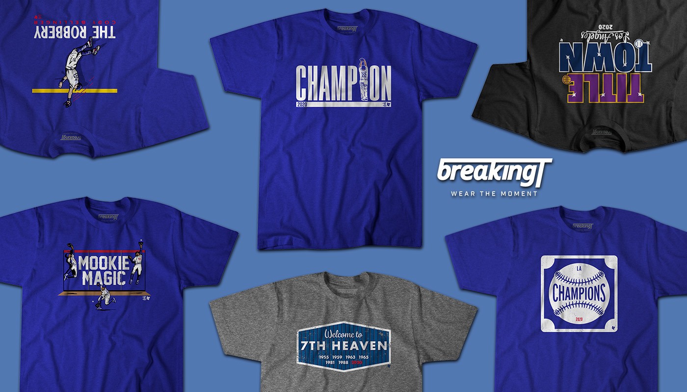 The Los Angeles Dodgers are World Series Champs. Time to gear up.