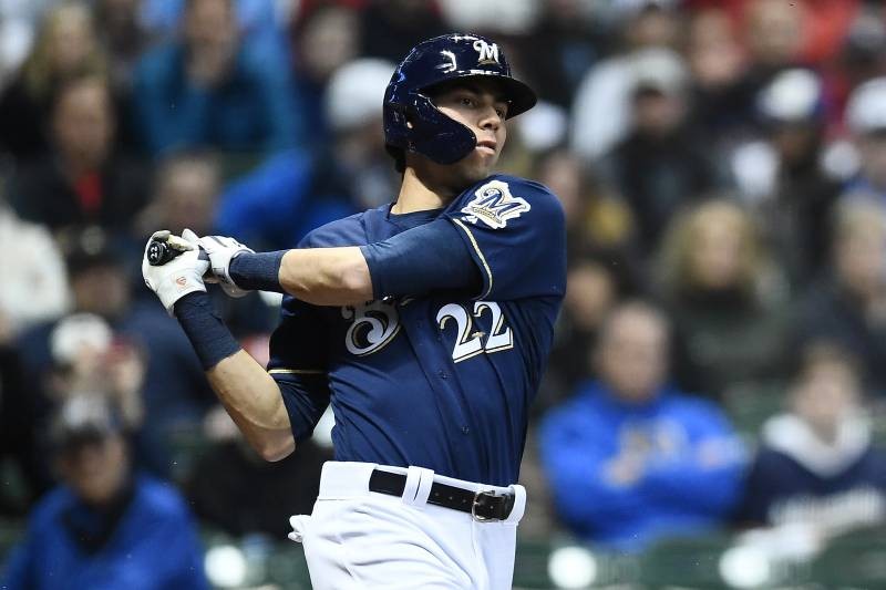 Video: Watch Christian Yelich Demolish Historic 4th HR to Open MLB Season