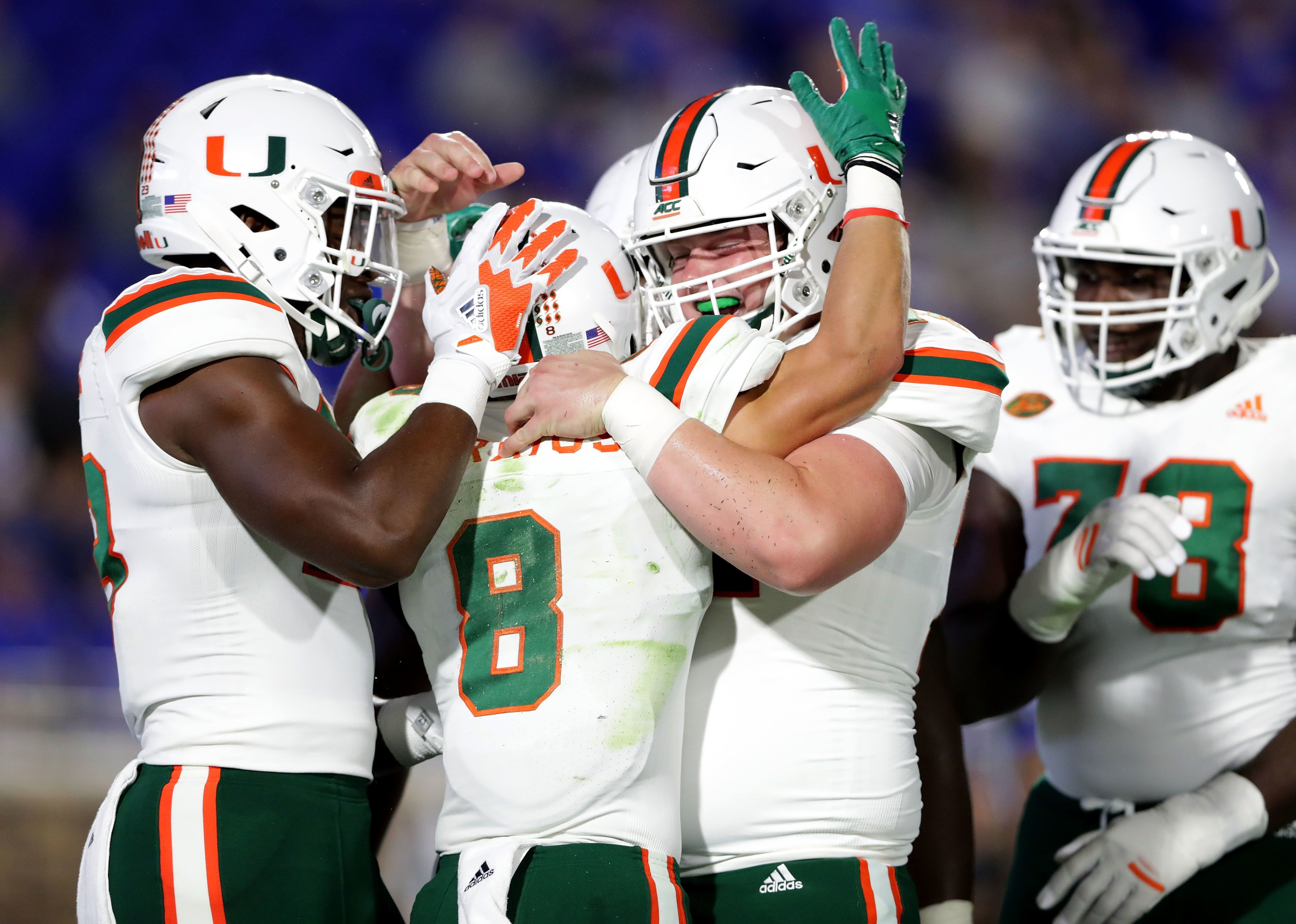 Miami Hurricanes WR Braxton Berrios named Academic All-American