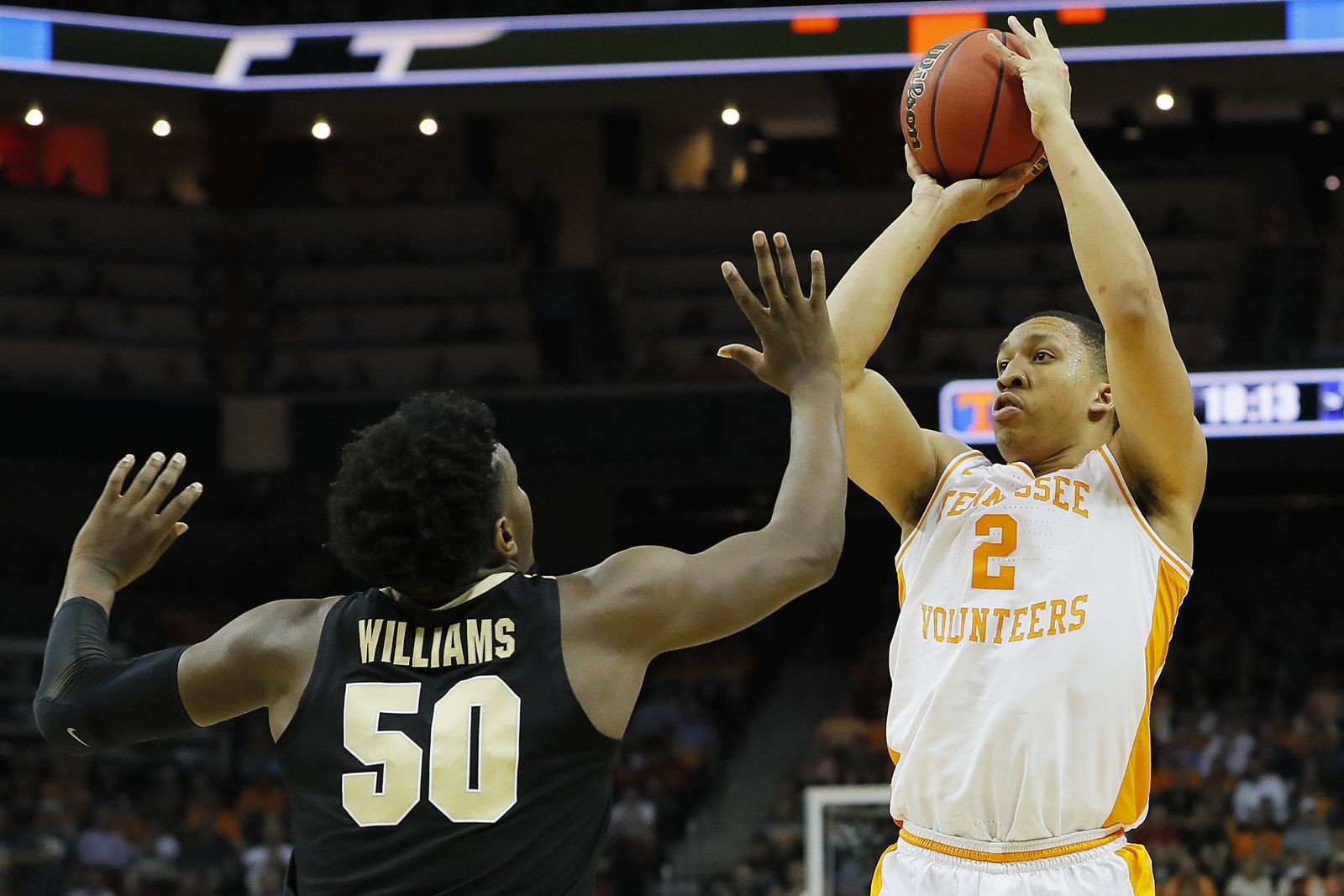 NBA Combine: Grant Williams played more relaxed in Game 2