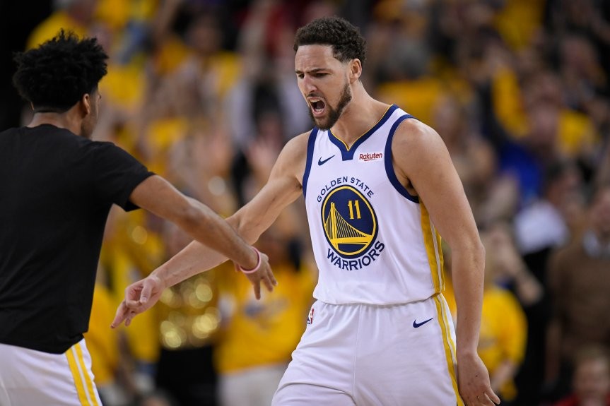 Klay Thompson denies he feels unhappy in Golden State