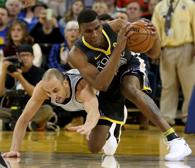 Kevon Looney felt a “huge sense of relief” after trade deadline