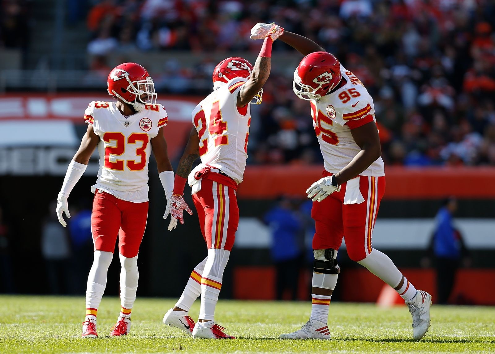 The Kansas City Chiefs might stay still at safety for now