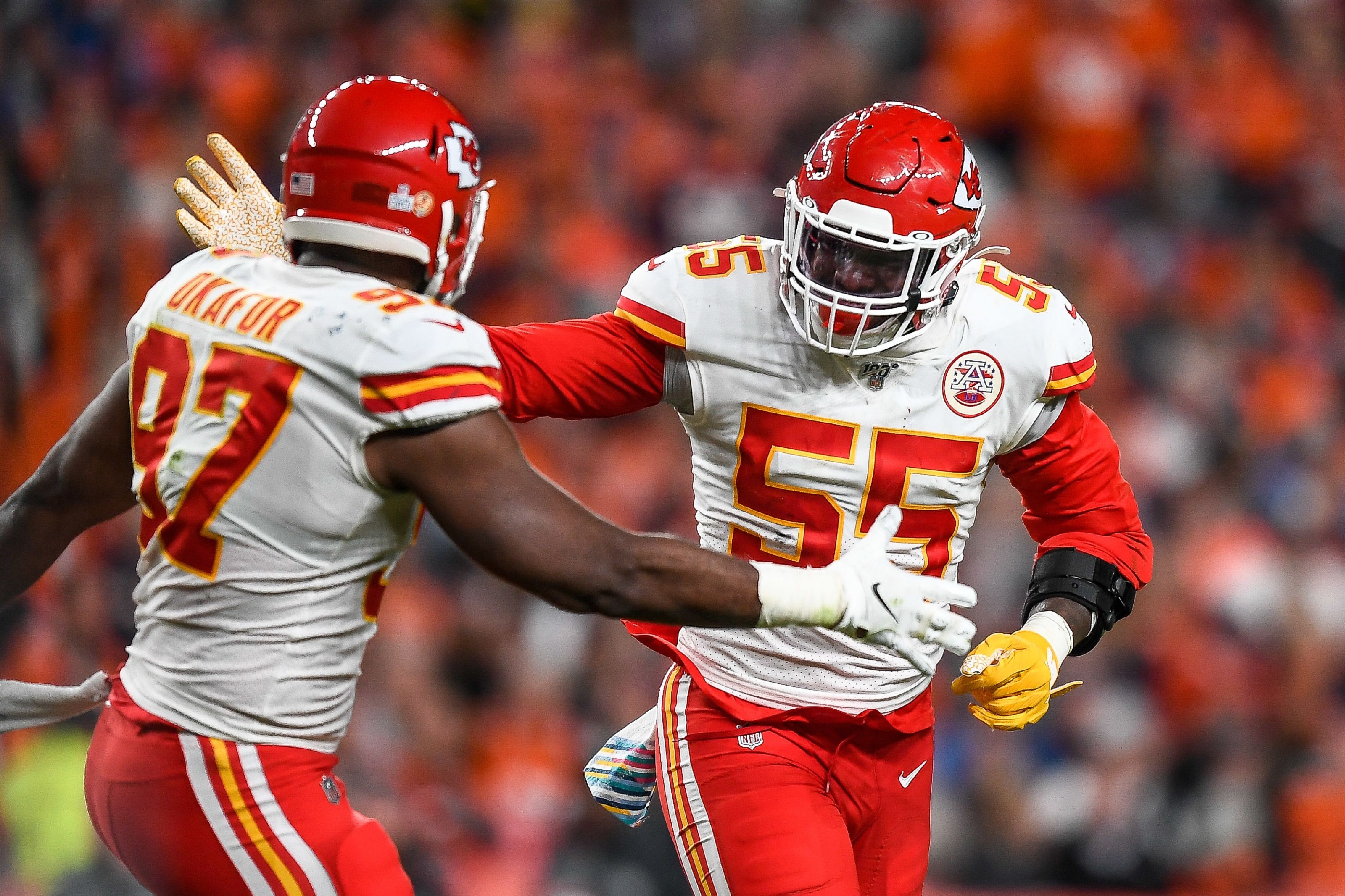 Alex Okafor, Frank Clark miss Chiefs practice on Thursday