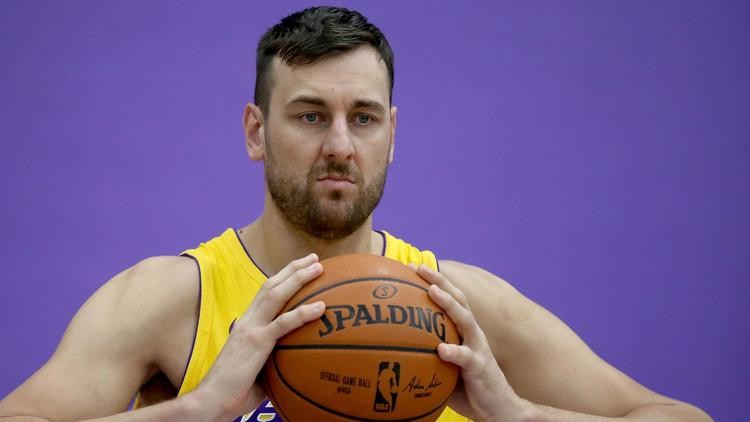 Lakers Center Andrew Bogut Could Be Available To Practice By This Weekend Lakers Center Andrew Bogut Could Be Available To Practice By This Weekend
