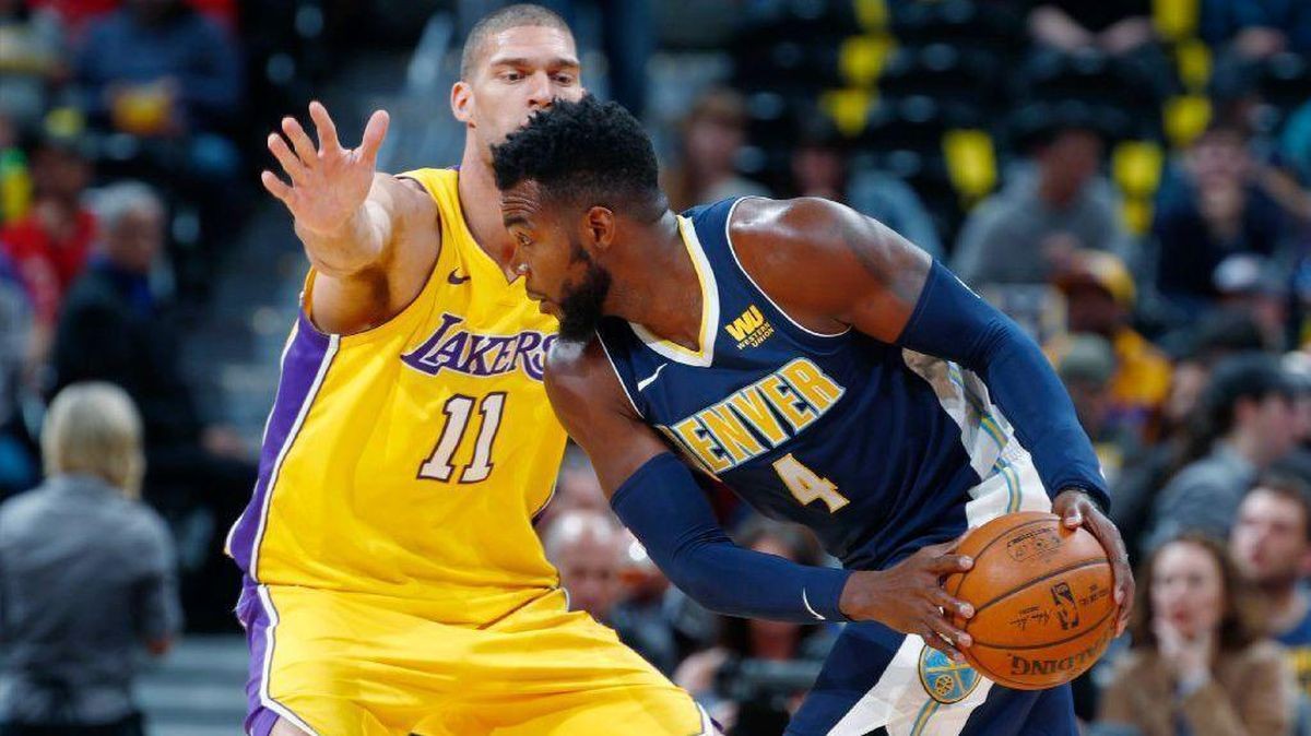 Lakers' road game winning streak snapped by Paul Millsap in loss to ...