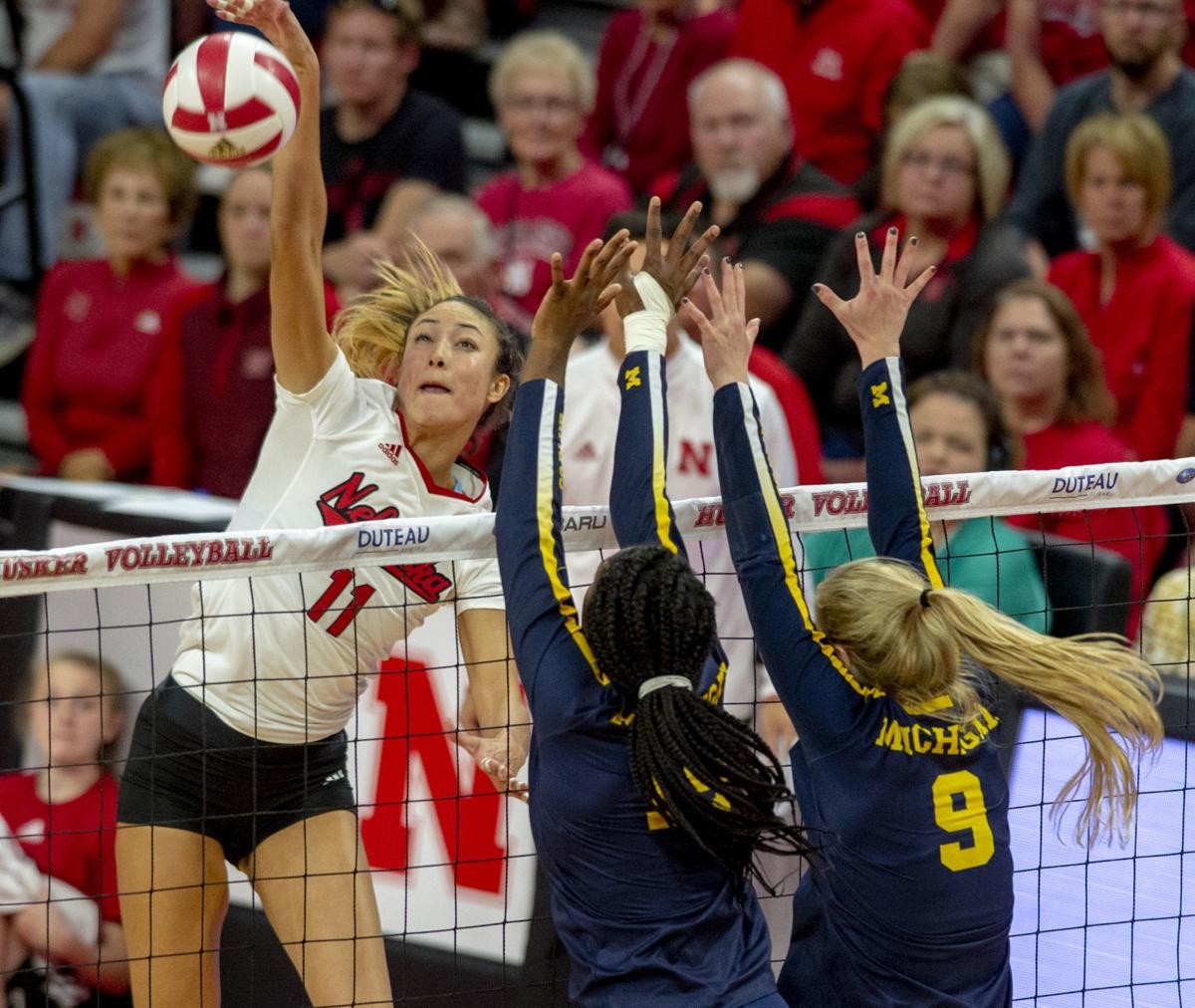 Two Nebraska volleyball players earn All-American honors