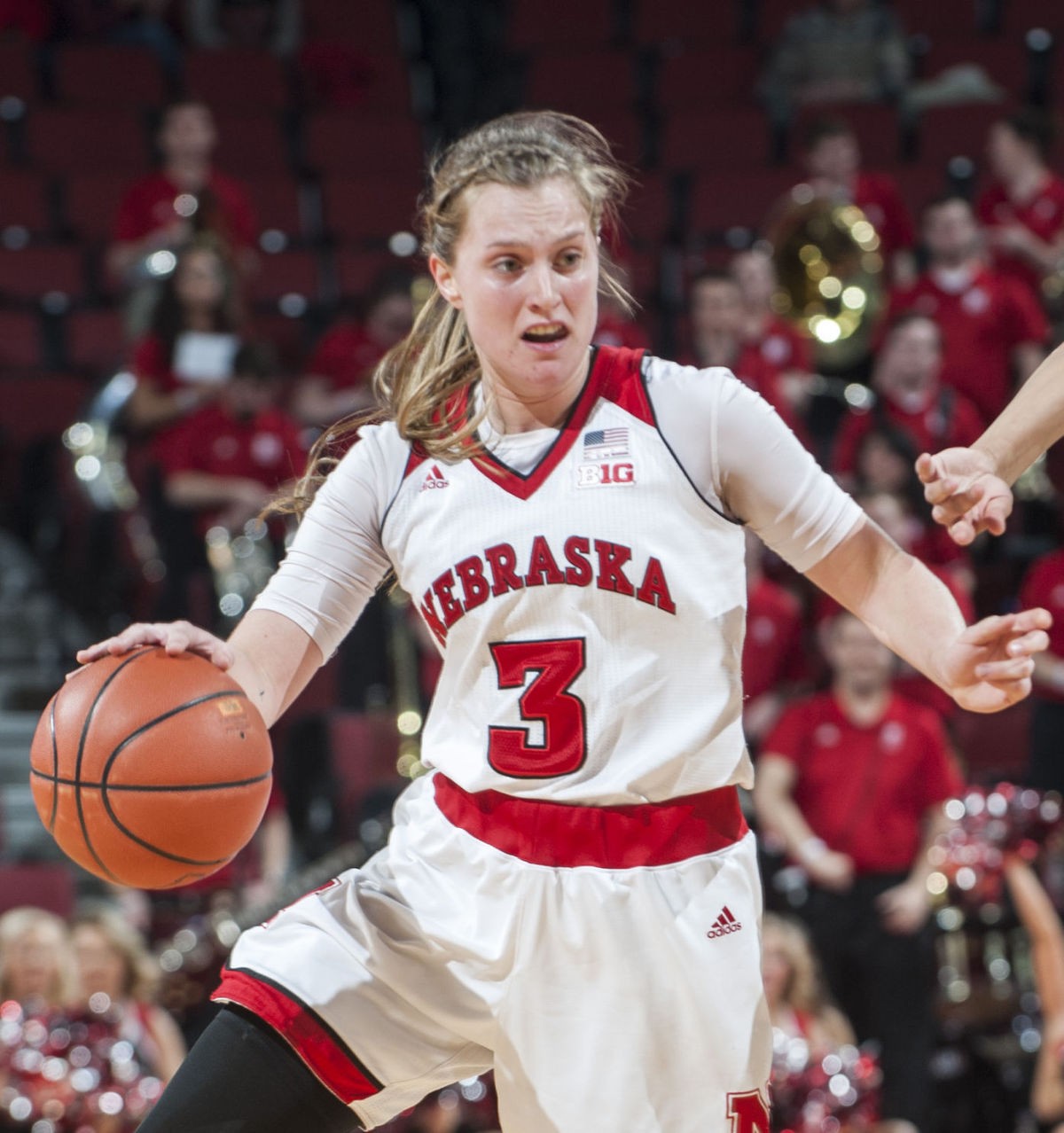 Cain back practicing with Nebraska women's basketball team