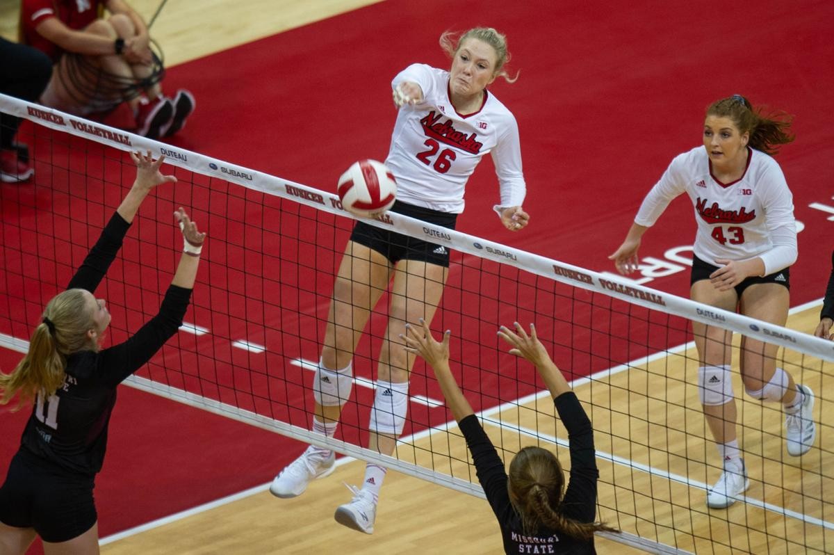 Stivrins reaches beast-mode status during Nebraska volleyball team's ...