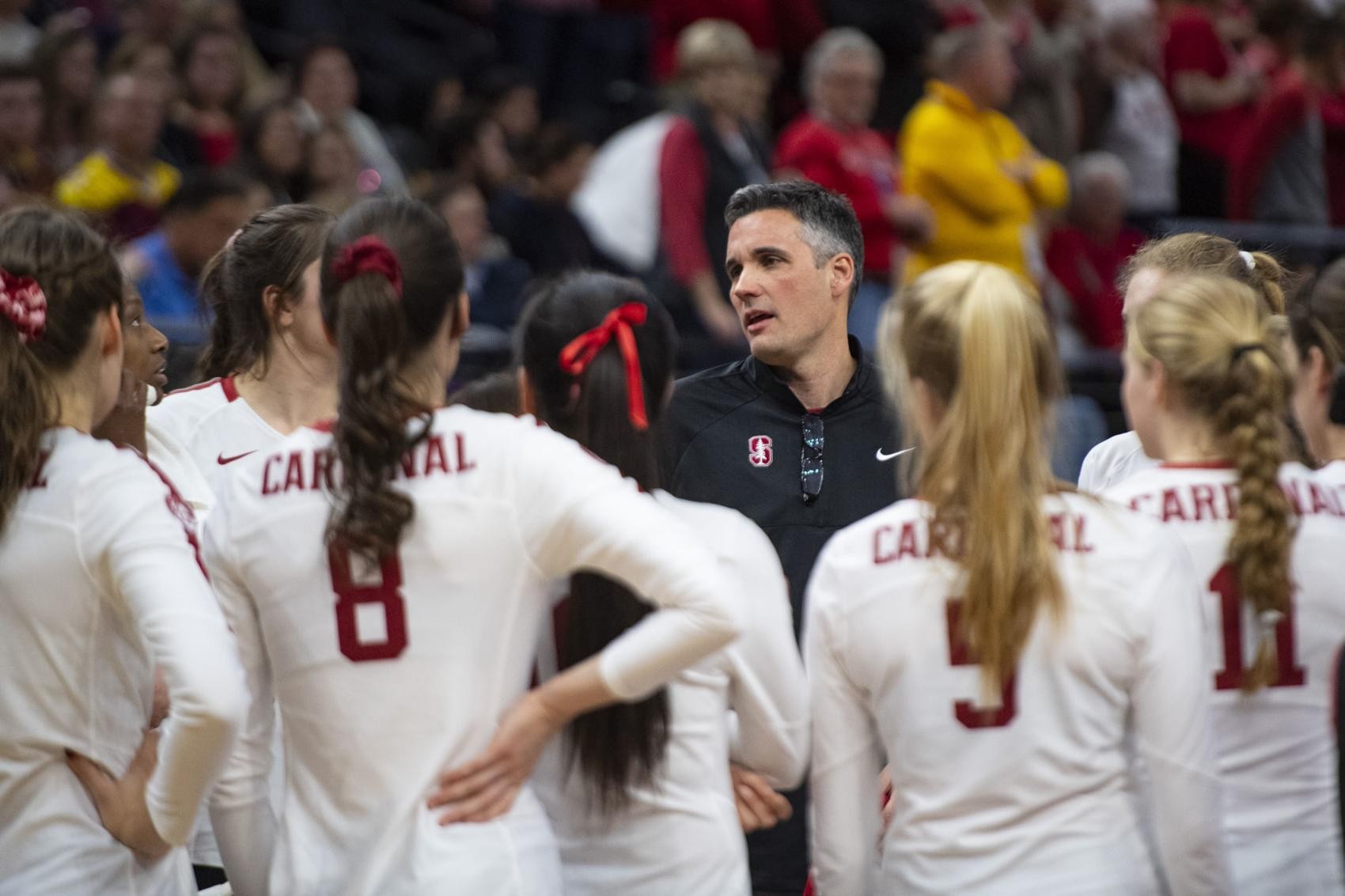 Stanford volleyball team did community service in Lincoln before match ...