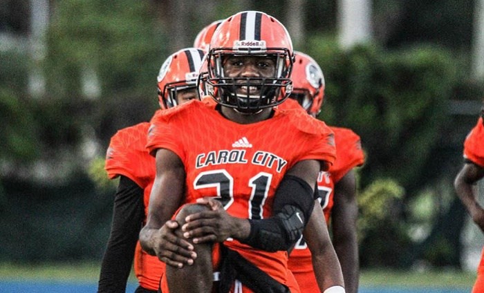 WATCH: Florida 3-star safety commit Randy Russell invites contact