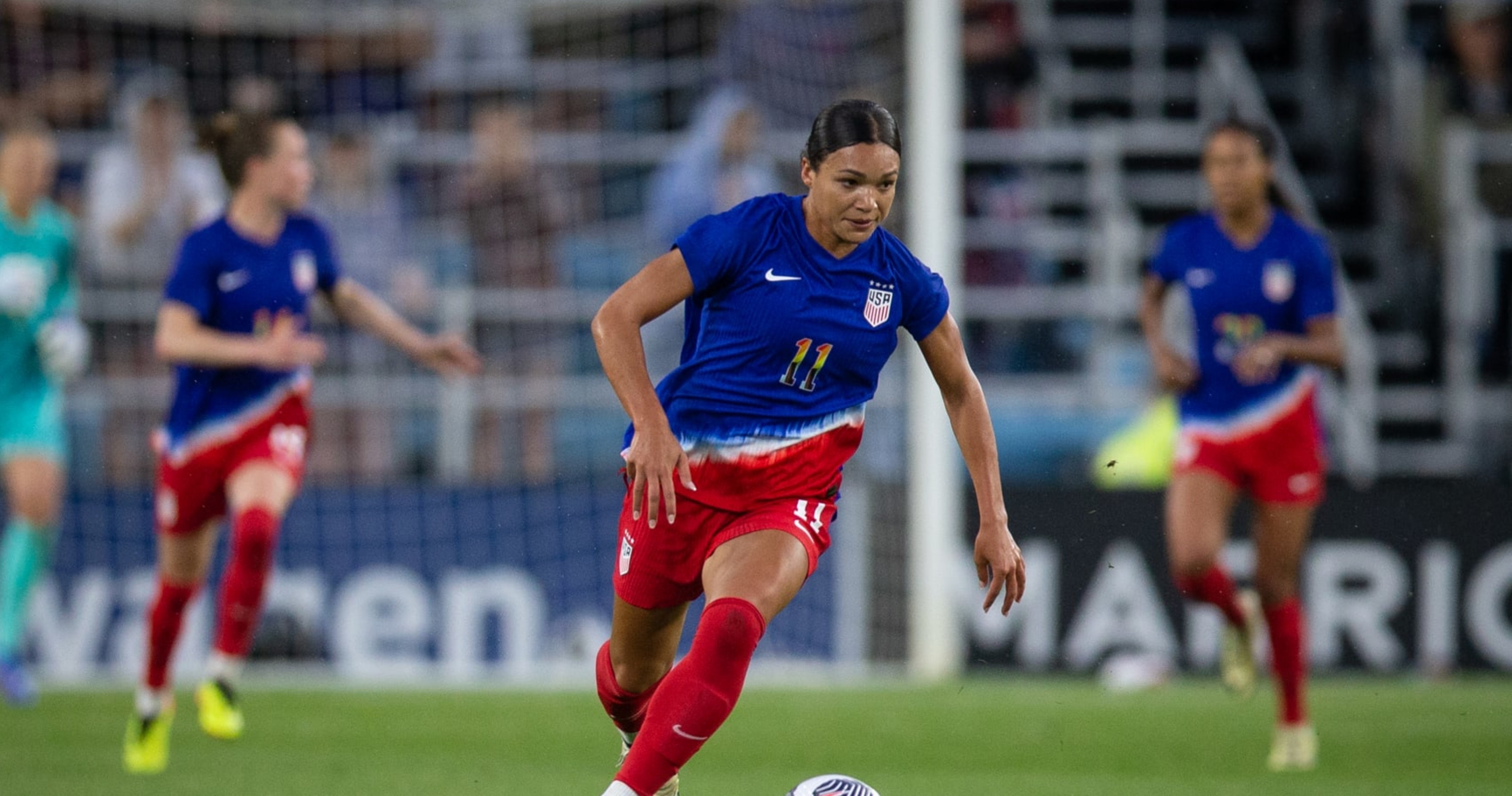 Sophia Smith Headlines USWNT Roster for 2024 Paris Olympics; Alex ...