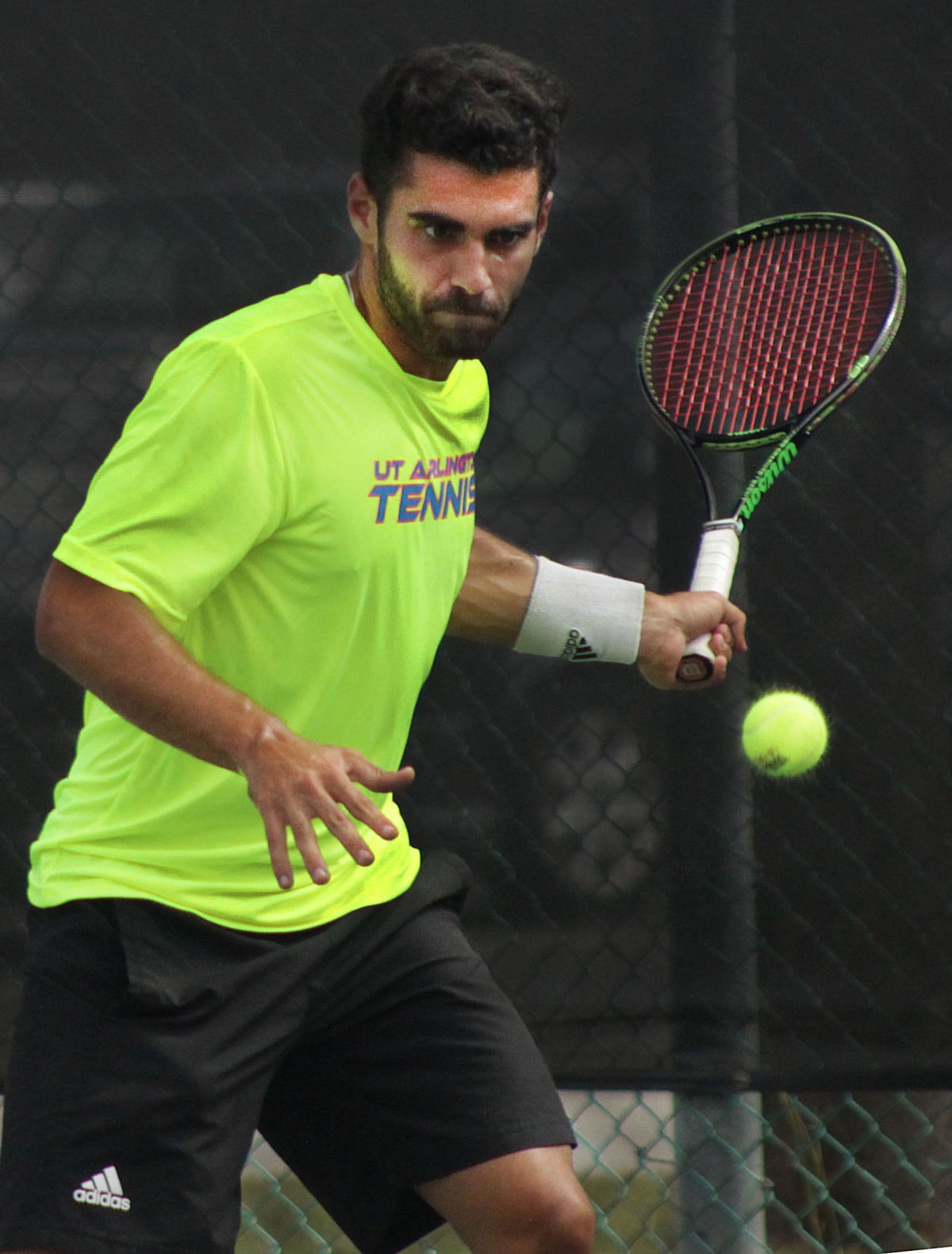 Men's tennis captain exemplifies leadership, diligence