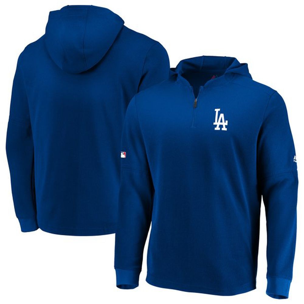 Stay warm like your favorite Dodgers with the 2019 dugout hoodie