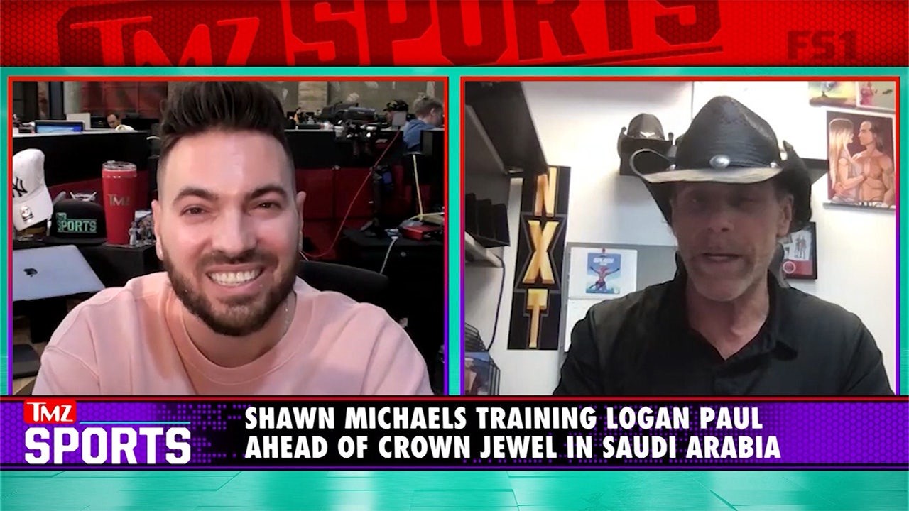 WWE Legend Shawn Michaels Logan Paul 'Fully Committed' To Wrestling ...