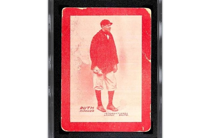 Rare Babe Ruth pre-rookie card sells for record $6 million