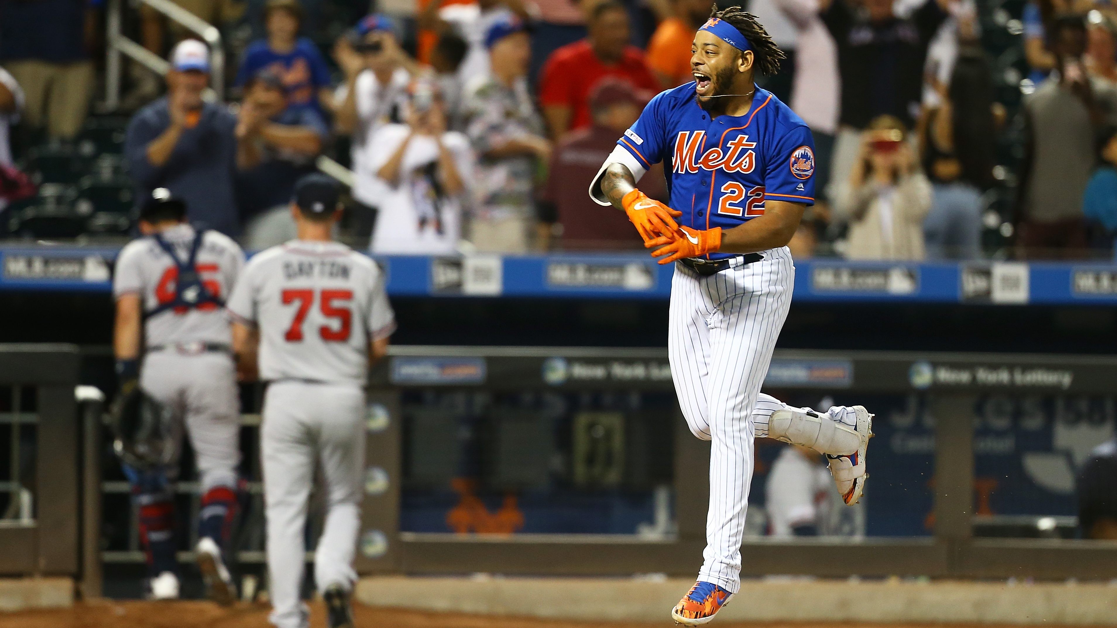 New York Mets UT Dominic Smith hits walk-off three-run HR to end the ...