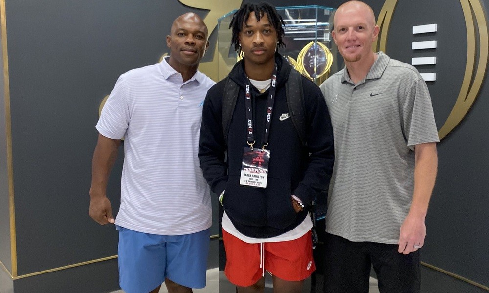 Jaren Hamilton feels ‘real connection’ with Alabama football