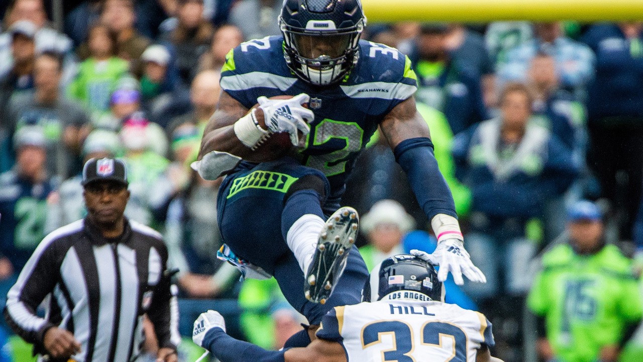 Chris Carson talks about development of Seahawks running game after ...