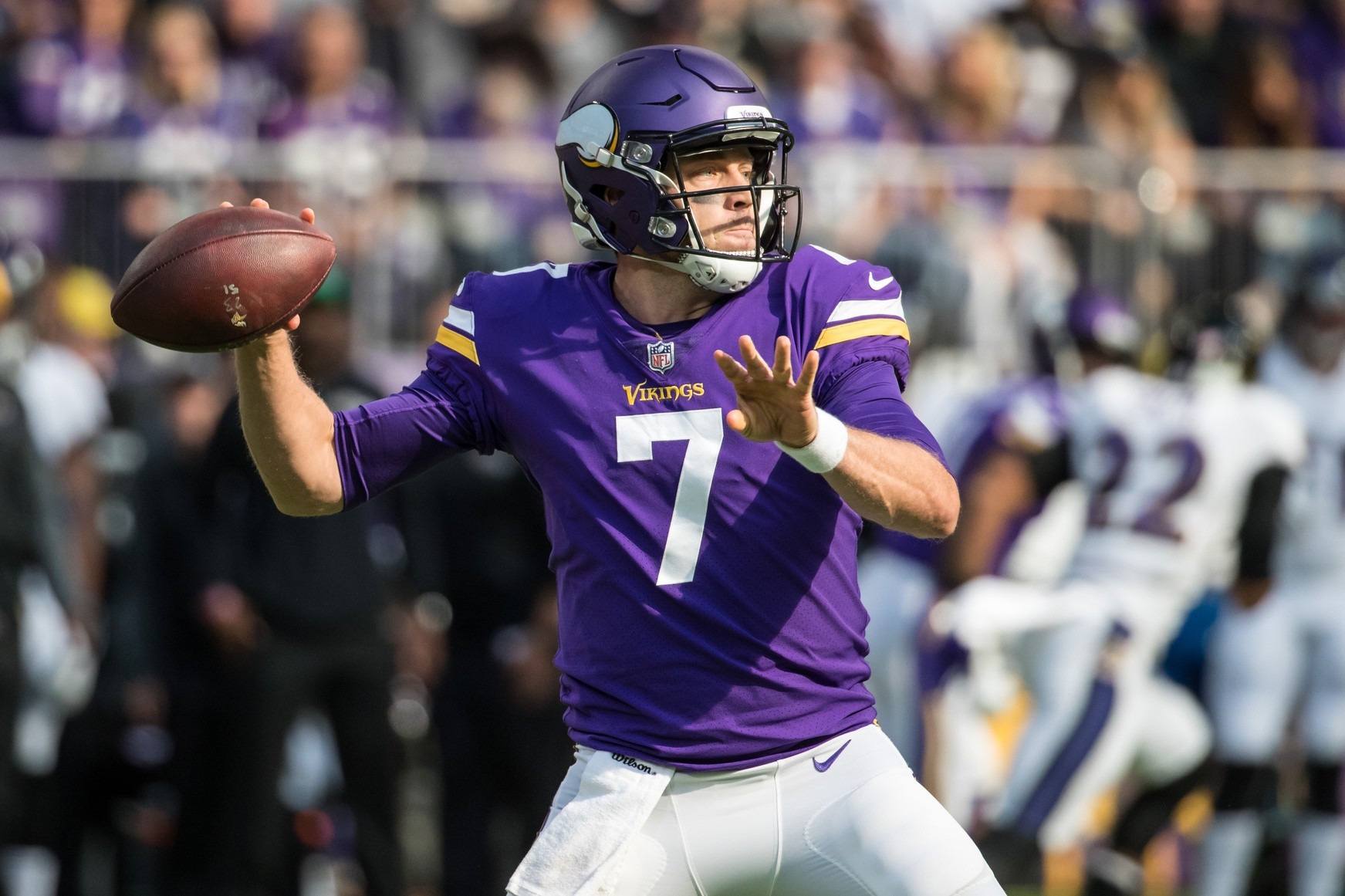 Case Keenum Will Reportedly Remain Vikings’ Starting QB For Week 11