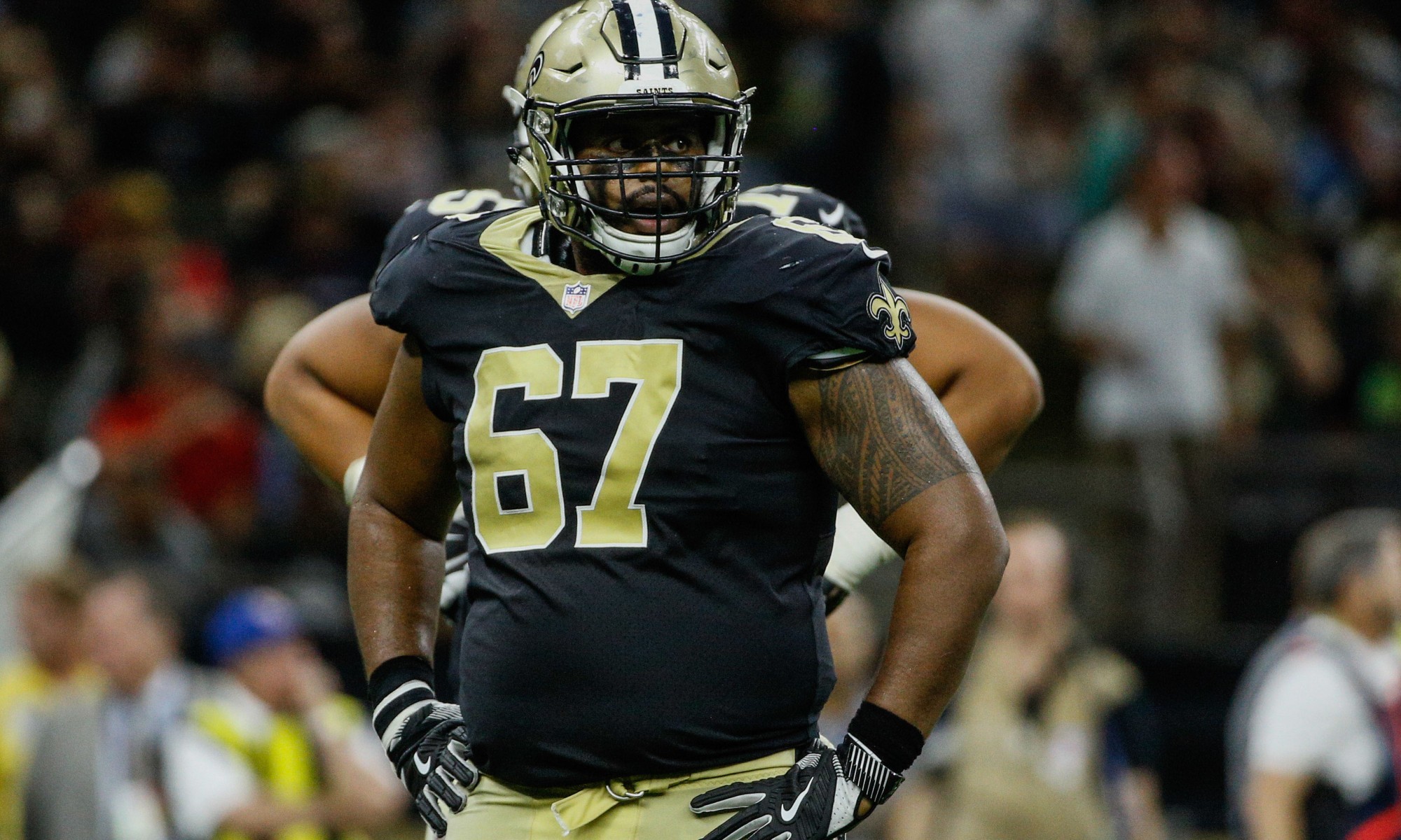 Saints guard Larry Warford selected for PFF's NFL Team of the Week