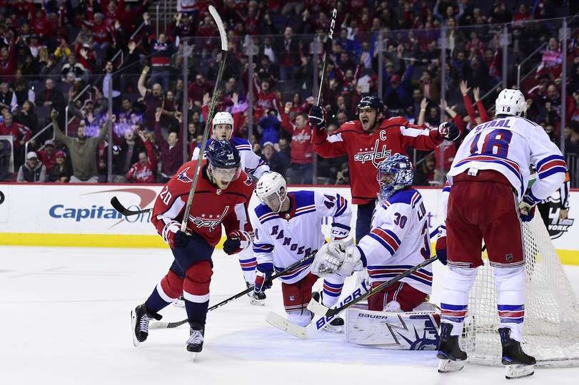 Capitals Sweep Home-And-Home Series With Rangers