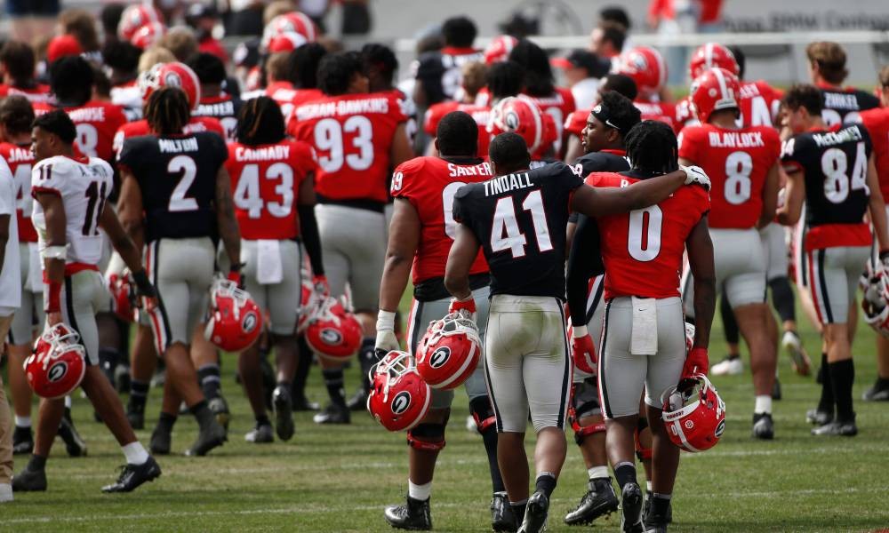 Georgia football player card: LB Smael Mondon Jr.