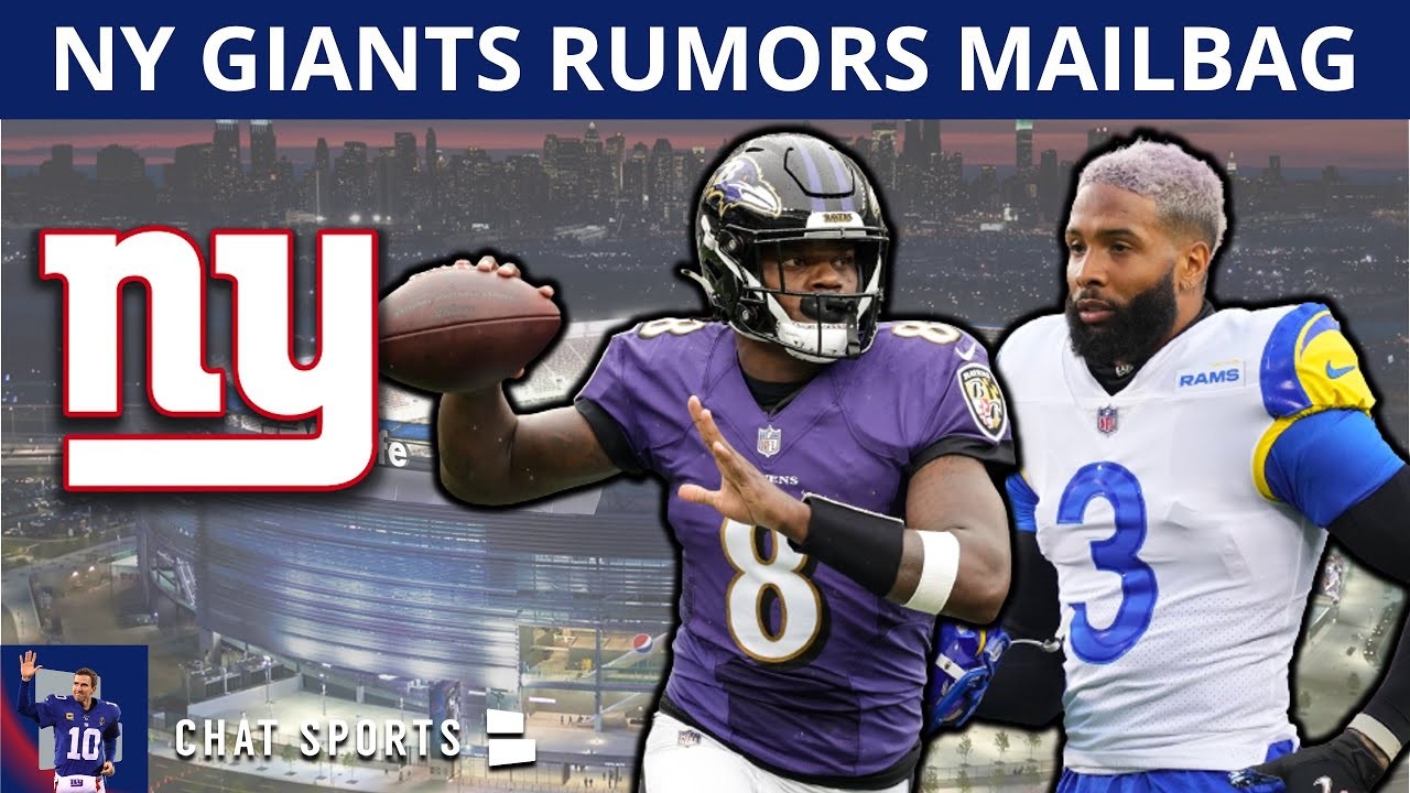 New York Giants Rumors Ft. Odell Beckham Jr, Lamar Jackson, Alex ...