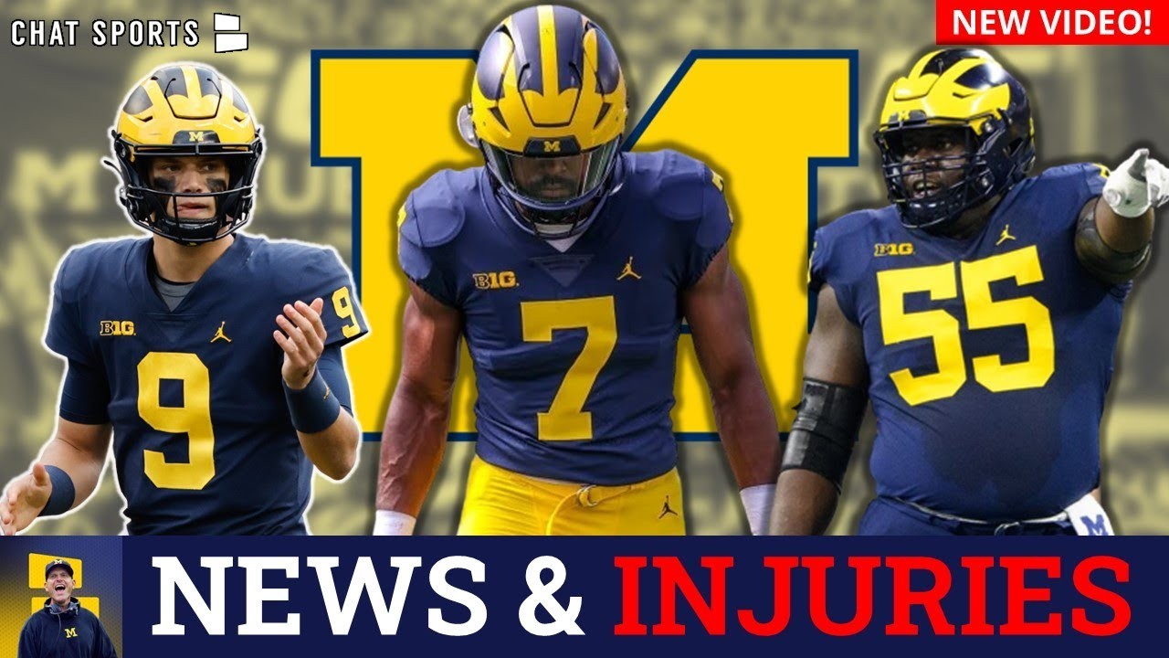 Michigan Football Injury News, Latest On Donovan Edwards vs. TCU, Matt ...