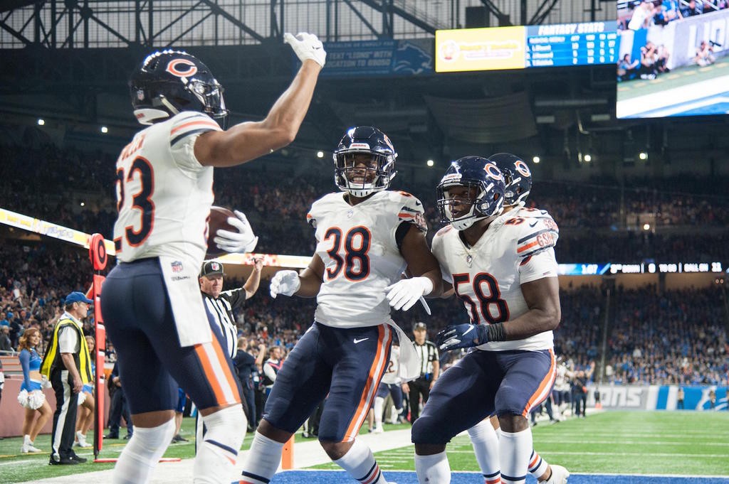 The Chicago Bears' 10 best touchdown celebrations so far in 2018