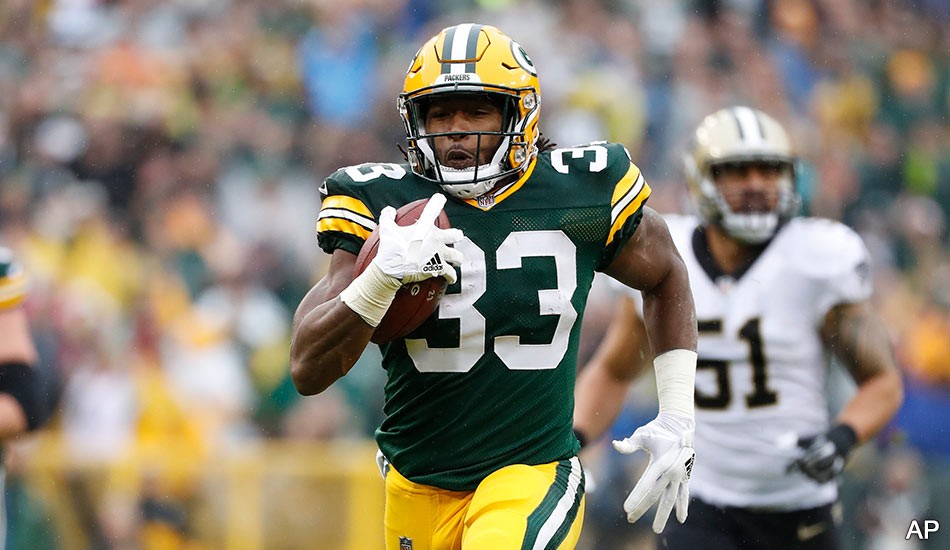 Aaron Jones named NFL ground player of the week